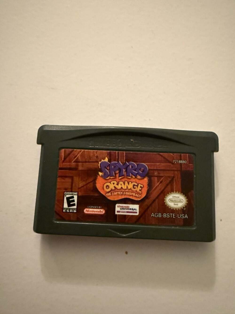 Nintendo Game Boy Advance Spyro Orange: The Cortex Conspiracy
